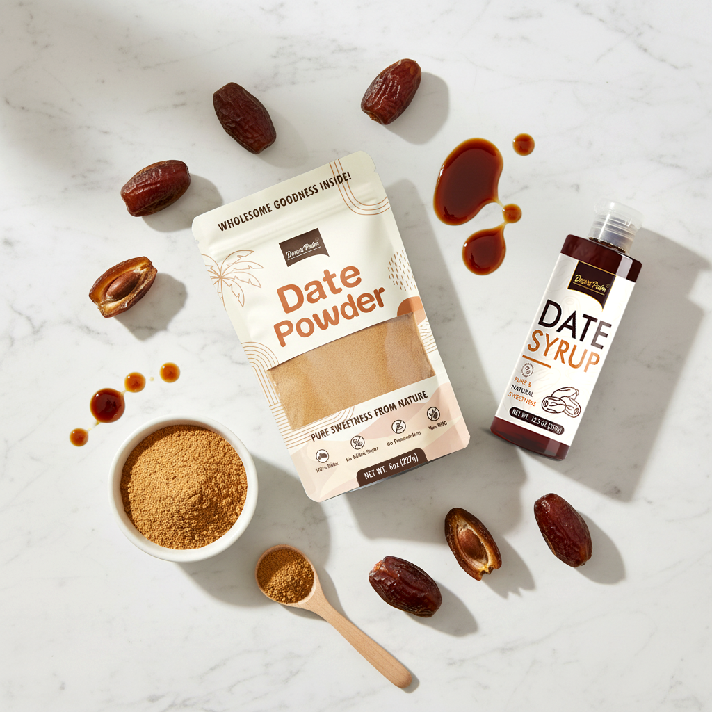 Date Syrup + Date Powder Combo