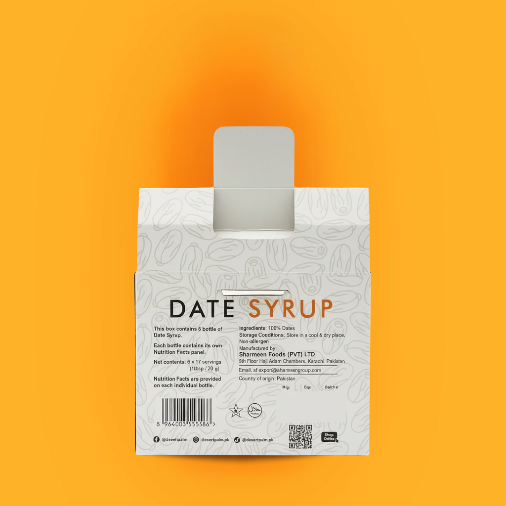 Date Syrup 6-Bottle Show Box