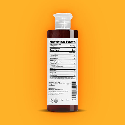 Certified Organic Date Syrup