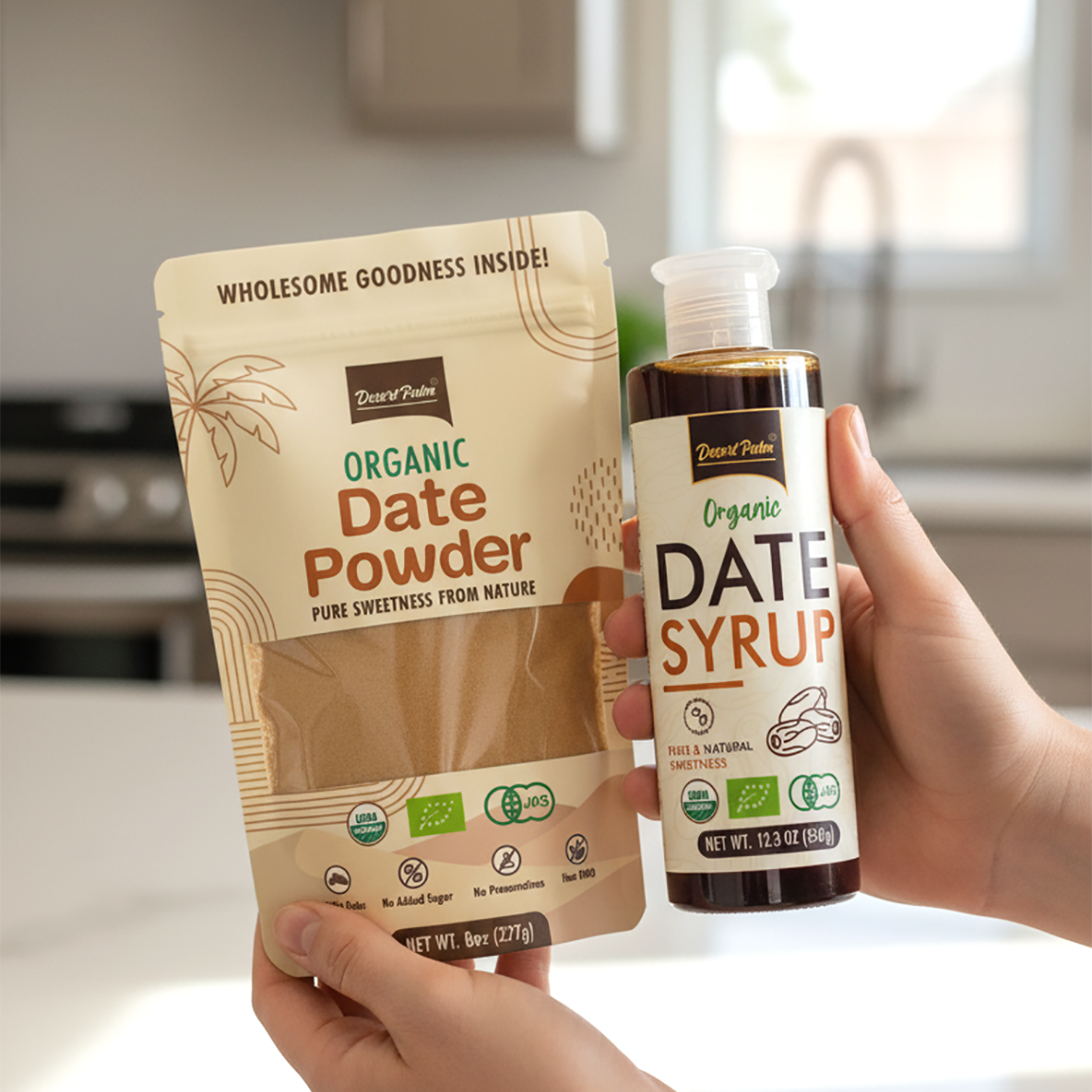 Organic Date Syrup + Date Powder Combo