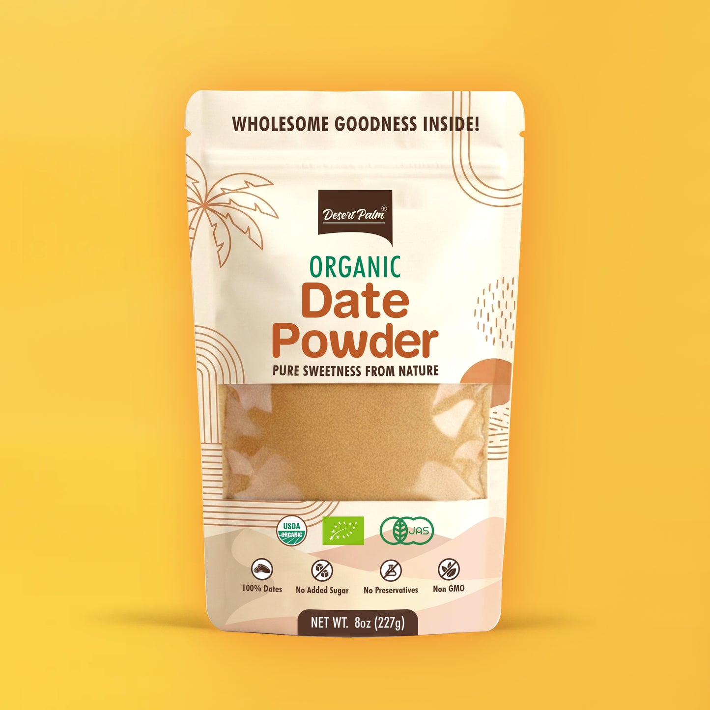 Organic Date Powder - Natural Sweetener