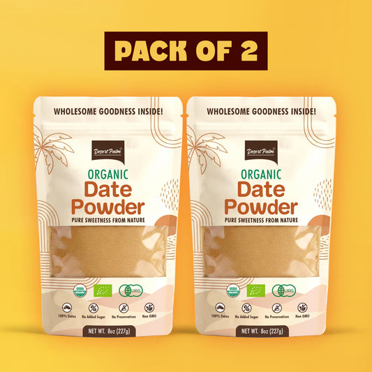 Organic Date Powder – Pack of 2 | Natural Sweetener