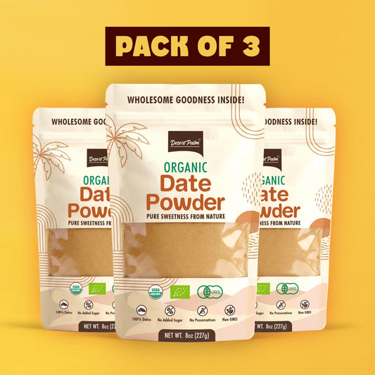 Organic Date Powder – Pack of 3 | Natural Sweetener