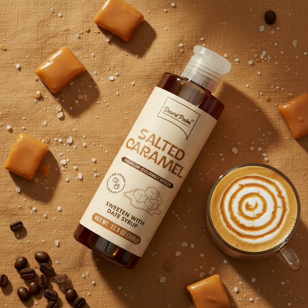 Salted Caramel - Flat Lay with Coffee